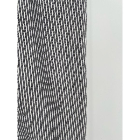 Free People Women's Skinny Stretch Hickory Striped Pants Size 27 Gray/White - Picture 6 of 8